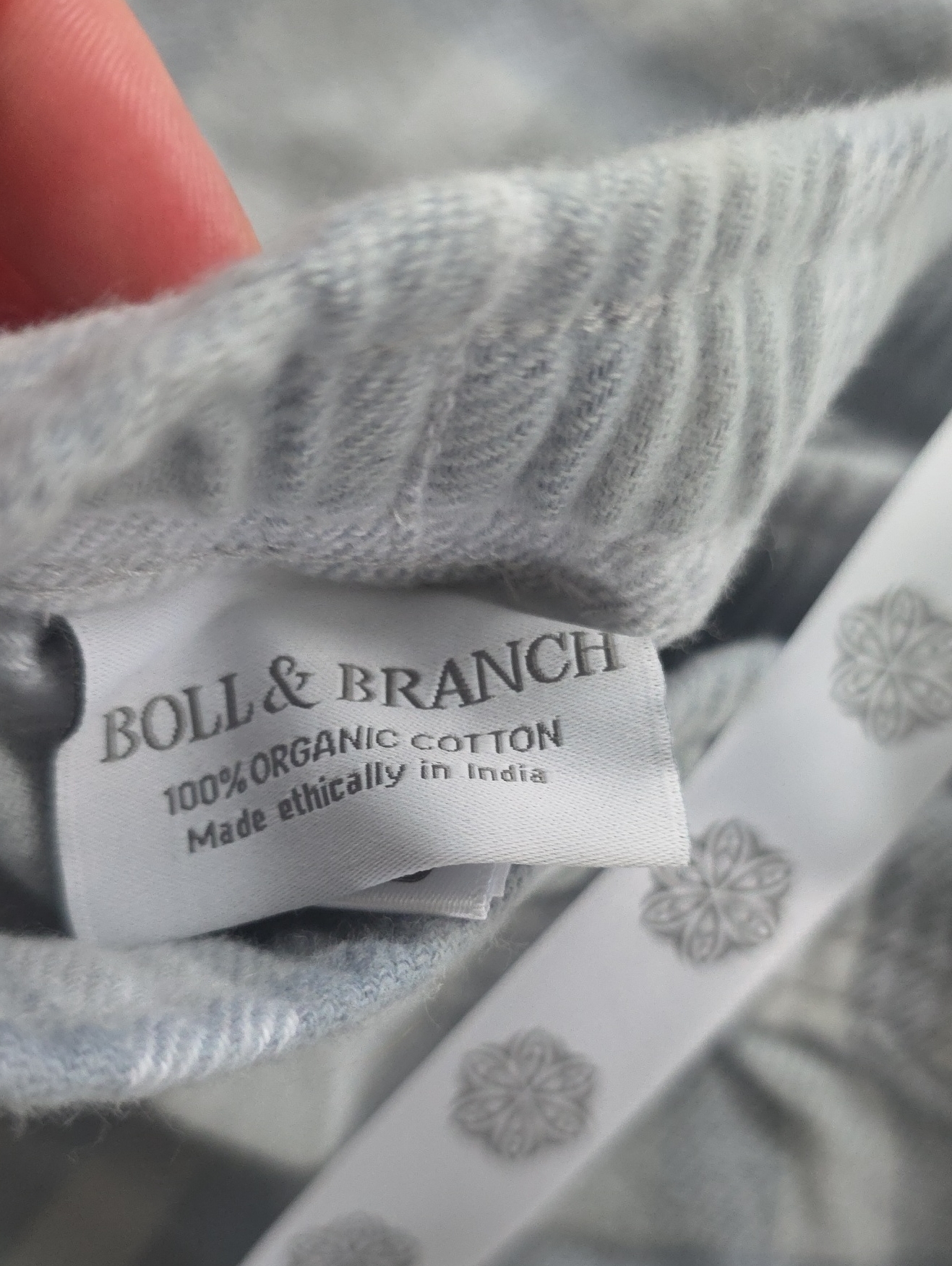 Nwt Boll & Branch Womens Flannel Pajama Pants Size Medium — image 5 of 5